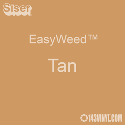 EasyWeed HTV: 12" x 24" - Tan