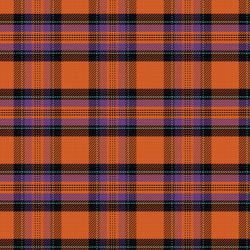 Printed Pattern Vinyl - Glossy - Fall Stewart Plaid 12" x 12" Sheet