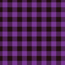 Printed Pattern Vinyl - Glossy - Purple Buffalo Plaid 12" x 12" Sheet