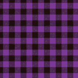 Printed HTV Purple Buffalo Plaid Print 12" x 15" Sheet  