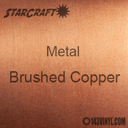 12" x 12" Sheet - StarCraft Metal- Brushed Copper