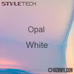StyleTech Opal - White - 12" x 12" Sheet