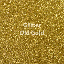 Glitter HTV: 12" x 5 Yard Roll - Old Gold Glitter HTV: 12" x 5 Yard Roll - Old Gold