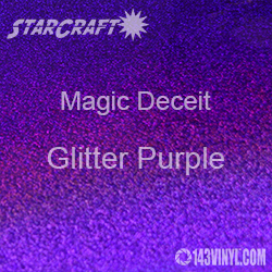 12" x 12" Sheet - StarCraft Magic - Deceit Glitter Purple