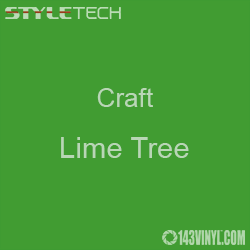 Styletech Craft Vinyl - Lime Tree- 12" x 12" Sheet