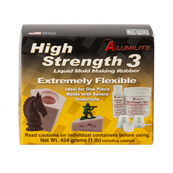 Alumilite High Strength 3 Liquid Mold Making Rubber - 1 lb