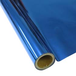 25 Foot Roll of 12" StarCraft Electra Foil - Sapphire Blue