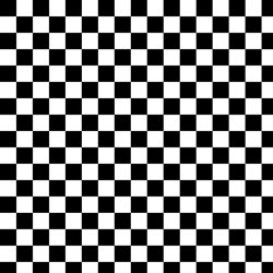 Printed Pattern Vinyl - Glossy - Checkered Flag 12" x 24" Sheet