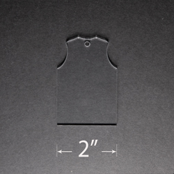 Acrylic Blank - Basketball Jersey