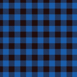 Printed HTV Blue and Black Buffalo Plaid Print 12" x 15" Sheet