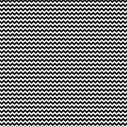 Printed Pattern Vinyl - Glossy - Black and White Chevron 12" x 12" Sheet