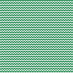 Printed Pattern Vinyl - Glossy - Green and White Chevron 12" x 12" Sheet