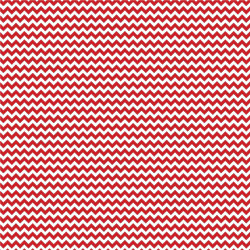 Printed Pattern Vinyl - Glossy - Red and White Chevron 12" x 12" Sheet