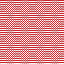 Printed Pattern Vinyl - Glossy - Red and White Chevron 12" x 24" Sheet