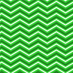 Printed Pattern Vinyl - Glossy - Greens Chevron 12" x 12" Sheet