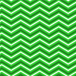 Printed Pattern Vinyl - Glossy - Greens Chevron 12" x 24" Sheet