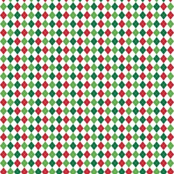 Printed HTV Christmas Argyle Print 12" x 15" Sheet
