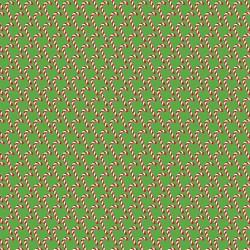 Printed Pattern Vinyl - Glossy - Christmas Candy Canes 12" x 12" Sheet