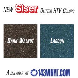 143VINYL Adds Two New Colors Of Siser Glitter HTV To Product Line