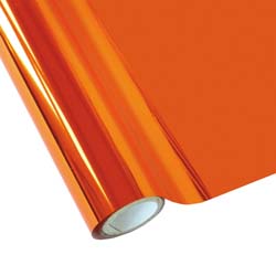 25 Foot Roll of 12" StarCraft Electra Foil - Orange