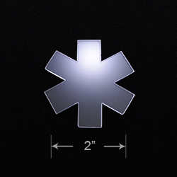 Acrylic Blank - Badge Reel - EMS