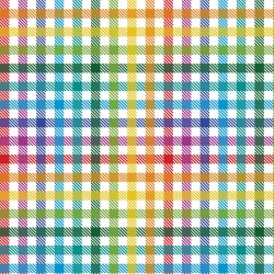 Printed Pattern Vinyl - Glossy - Easter Buffalo Plaid 12" x 24" Sheet