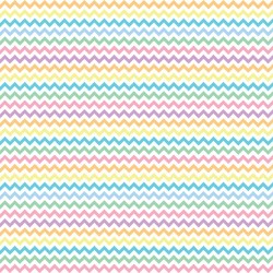 Printed HTV Pastel Chevron 12" x 15" Sheet