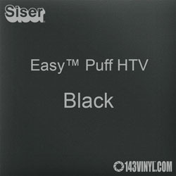 Siser EasyPuff HTV - Black