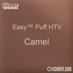 Easy™ Puff HTV: 12" x 24" - Camel