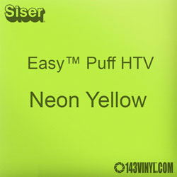 Siser Easy Puff, Yellow, 12