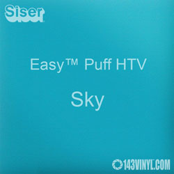 Easy™ Puff HTV: 12 x 24 - Sky
