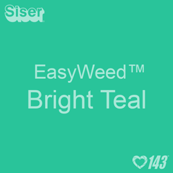 EasyWeed HTV: 12" x 12" - Bright Teal 