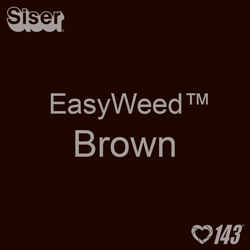 EasyWeed HTV: 12" x 24" - Brown