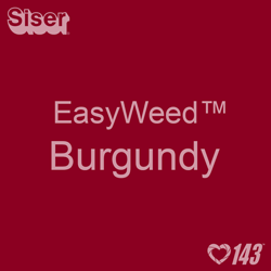 EasyWeed HTV: 12" x 5 Yard - Burgundy
