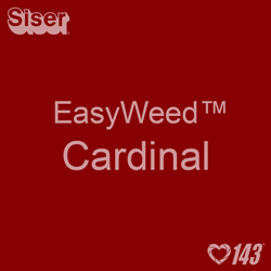 EasyWeed HTV: 12" x 12" - Cardinal