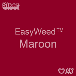 EasyWeed HTV: 12" x 5 Foot - Maroon
