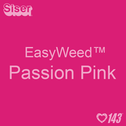 EasyWeed HTV: 12" x 5 Foot - Passion Pink
