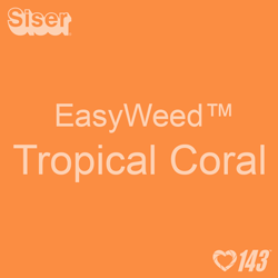 EasyWeed HTV: 12" x 5 Yard - Tropical Coral