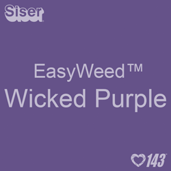 EasyWeed HTV: 12" x 5 Foot - Wicked Purple