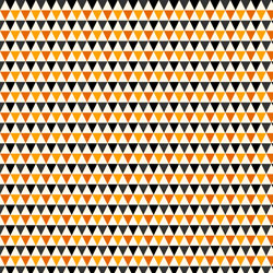 Printed Pattern Vinyl - Glossy - Fall Triangles 12" x 24" Sheet