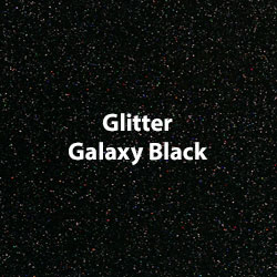 Glitter HTV: 12" x 5 Yard Roll - Galaxy Black Glitter HTV: 12" x 5 Yard Roll - Galaxy Black