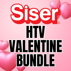 7 Pack Siser HTV 12" x 12" - Valentine Bundle