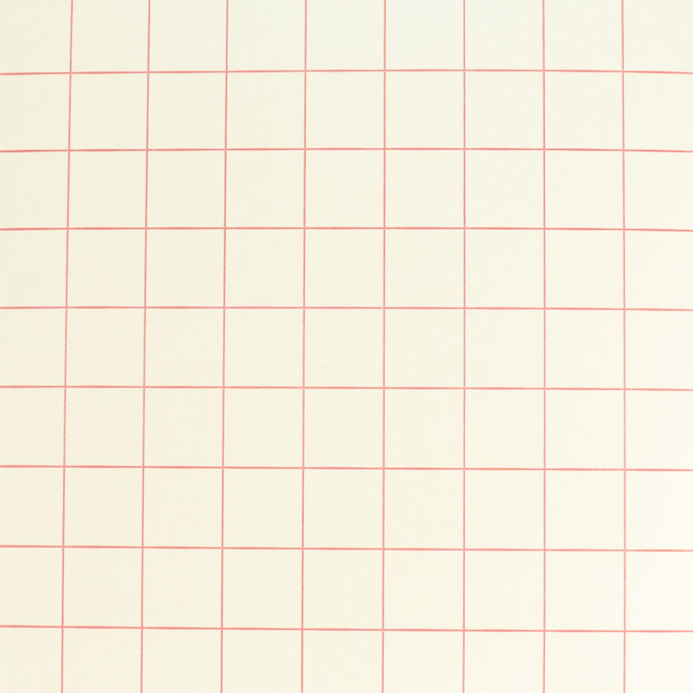 Paper Transfer Tape with Red Grid with Release Liner - 12" x 12"