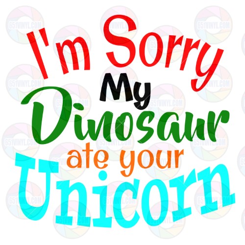 Dino Ate Your Unicorn Words