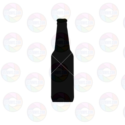 Beer Bottle Silhouette