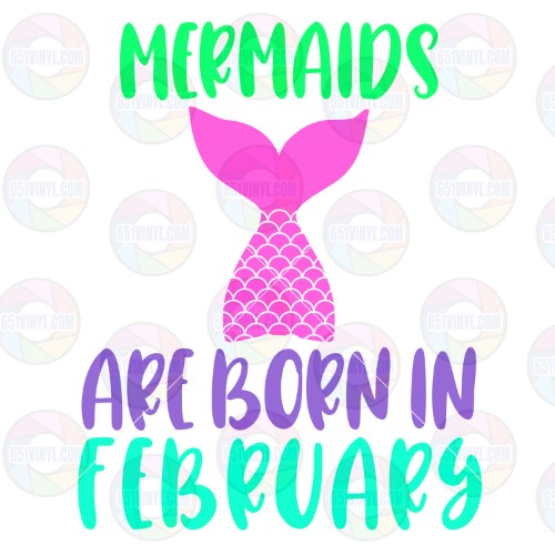 Mermaids are Born in February