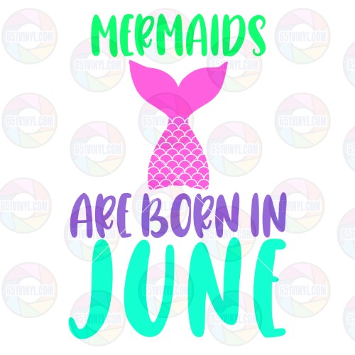 Mermaids are Born in June
