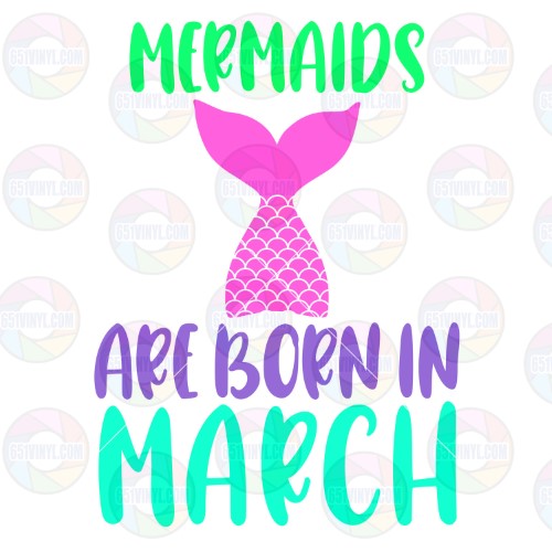 Mermaids are Born in March