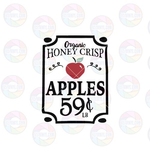 Organic Honey Crisp Apples