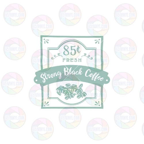 Fresh Strong Black Coffee